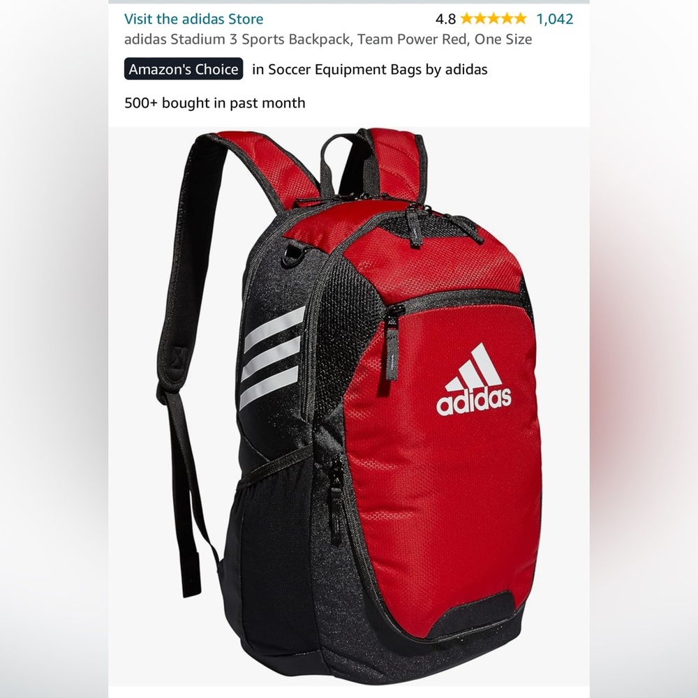 Adidas Stadium 3 Sports Backpack